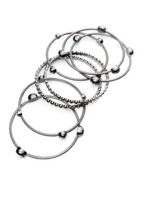R.J. Graziano Stone Bangle Set