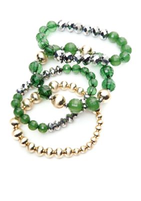 R.J. Graziano Set of 4 Stretch Bracelets