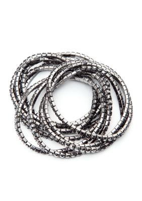 R.J. Graziano Set of 10 Stretch Bracelets