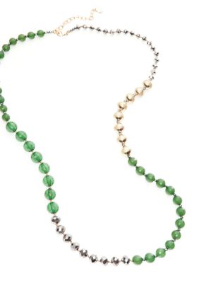 R.J. Graziano Colored Bead Long Necklace