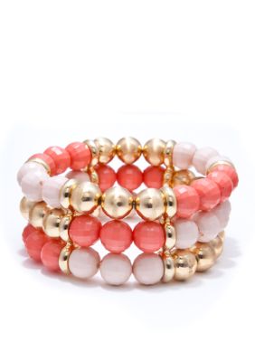 R.J. Graziano Multi Beaded Bracelet