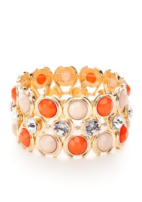 R.J. Graziano Coral Multi Bracelet
