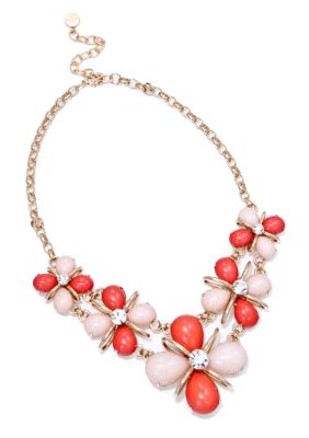 R.J. Graziano Floral Frontal Necklace
