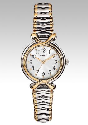 Timex Women's EZ Read 2-Tone Expansion Band Watch