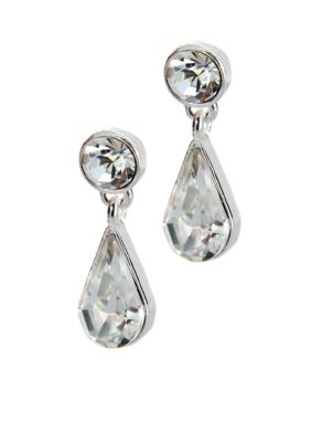 Napier Pierced Teardrop Earrings