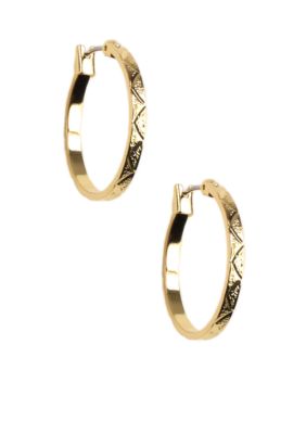Napier Petite Hoop Earring