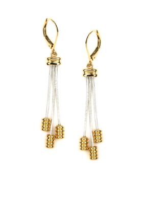 Napier Pierced Shaky Drop Earrings