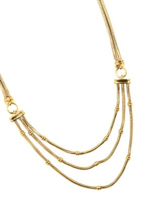 Napier Multi Row Necklace