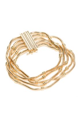 Napier Gold Fashion Bracelet