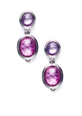 Napier Clip Drop Earrings