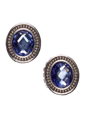 Napier Button Earrings