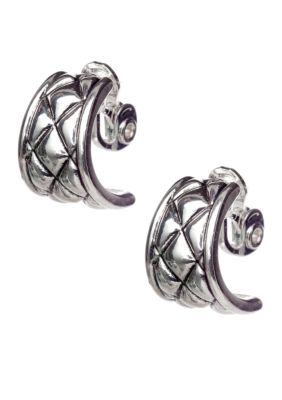Napier Clip Hoop Earrings