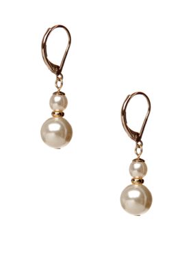 Napier Leverback Earrings