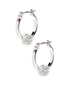 Napier Pierced Click It Hoop Earrings