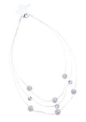 Napier Multi-Row Collar Necklace