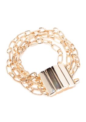 Napier Multi Row Stretch Bracelet