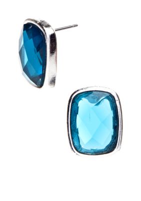 Napier Pierced Button Earrings