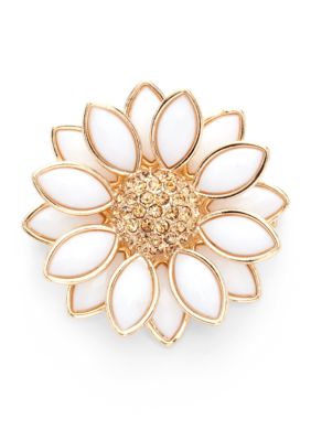 Napier Boxed Flower Pin