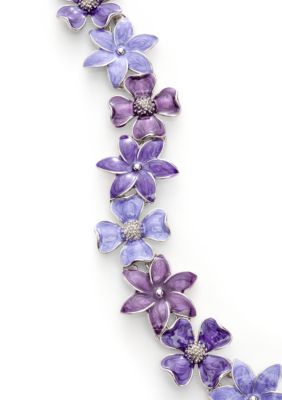 Napier Boxed Flower Bracelet
