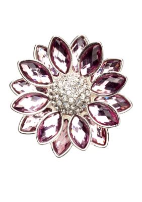 Napier Boxed Flower Pin