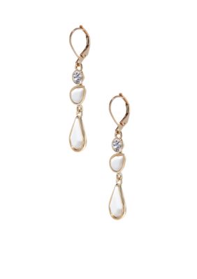 Napier Pierced Linear Earrings