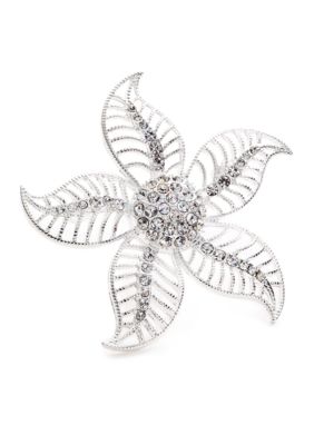 Napier Boxed Flower Pin