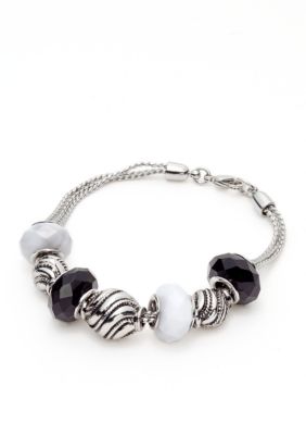 Napier Boxed Slide Bead Bracelet