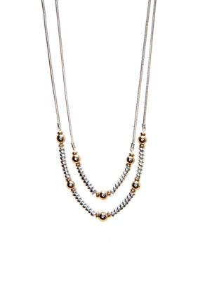 Napier Multi Row Collar Necklace