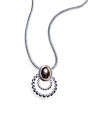 Napier Adjustable Pendant Necklace