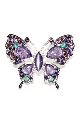 Napier Boxed Butterfly Pin