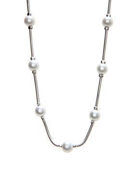 Napier Pearl Collar Necklace