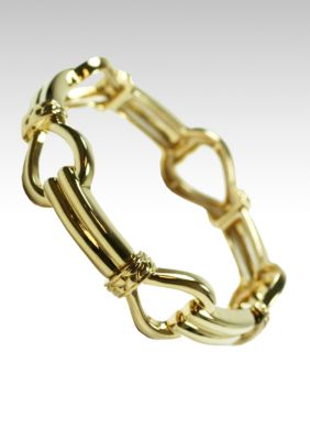 Napier Gold Stretch Bracelet
