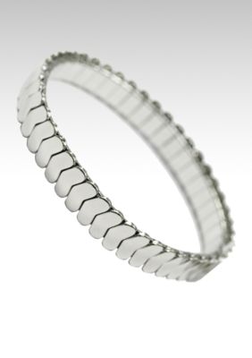 Napier Arrow Shaped Silver Link Bracelet