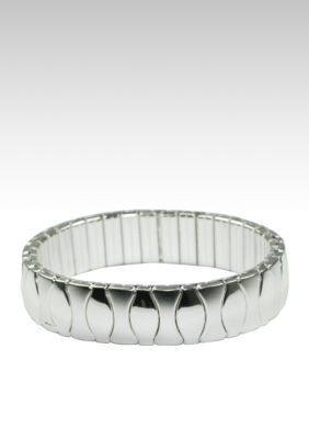 Napier Silver Stretch Bracelet