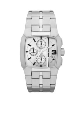 Diesel Men's Stainless Steel Square Chronograph Watch