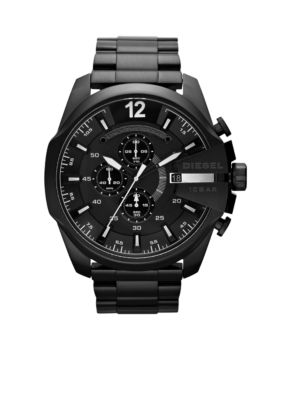 Diesel Men's Black Stainless Steel Chronograph Watch