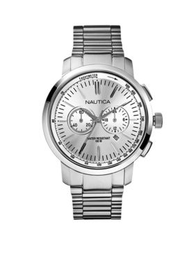 Nautica NCT 800 Chronograph with Stainless Steel Bracelet