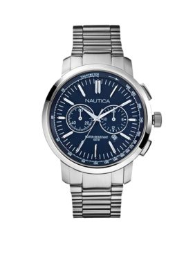 Nautica NCT 800 Chronograph with Stainless Steel Bracelet
