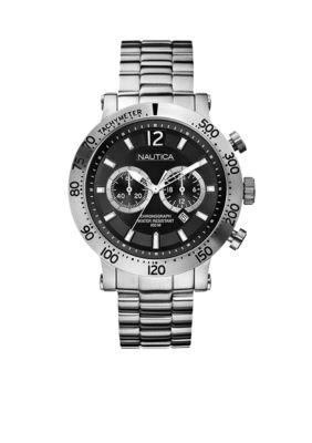 Nautica NWS 200 Chronograph with Stainless Steel Bracelet