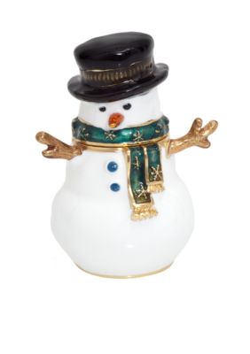 Monet Vintage Snowman Keepsake
