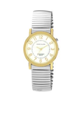 Anne Klein Two-Tone Expansion Band Watch