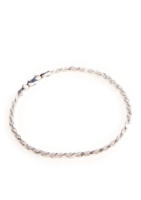 Belk Silverworks Silver 100 Diamond Cut French Rope Bracelet