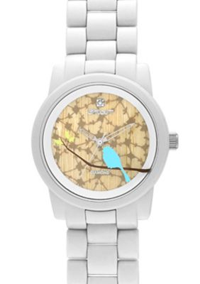 Sprout White Corn Resin Case with White Adjustable Bracelet