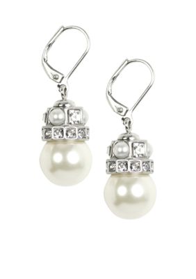 Givenchy Simulatedl Pearl Drop Earring