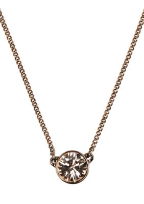 Givenchy Brown Gold Pendant