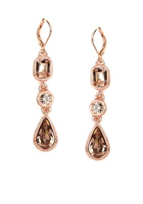 Givenchy Rose Gold Drop Earring