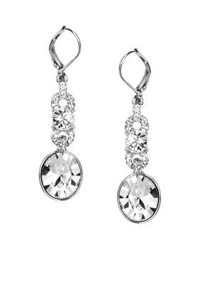 Givenchy Medium Drop Crystal Earring