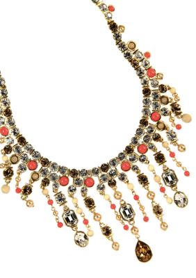 Givenchy Coral Drama Necklace