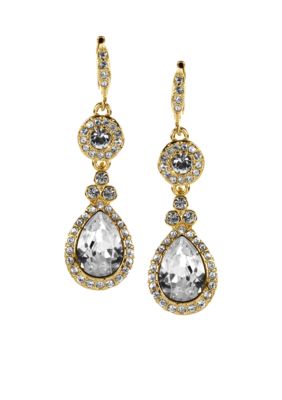 Givenchy Gold Teardrop Earrings
