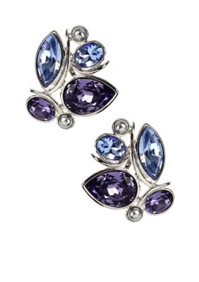 Givenchy Cluster Button Earrings